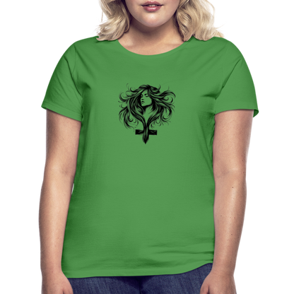 Frauen T-Shirt Stärke - Kelly Green