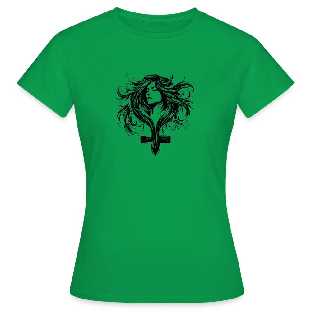 Frauen T-Shirt Stärke - Kelly Green