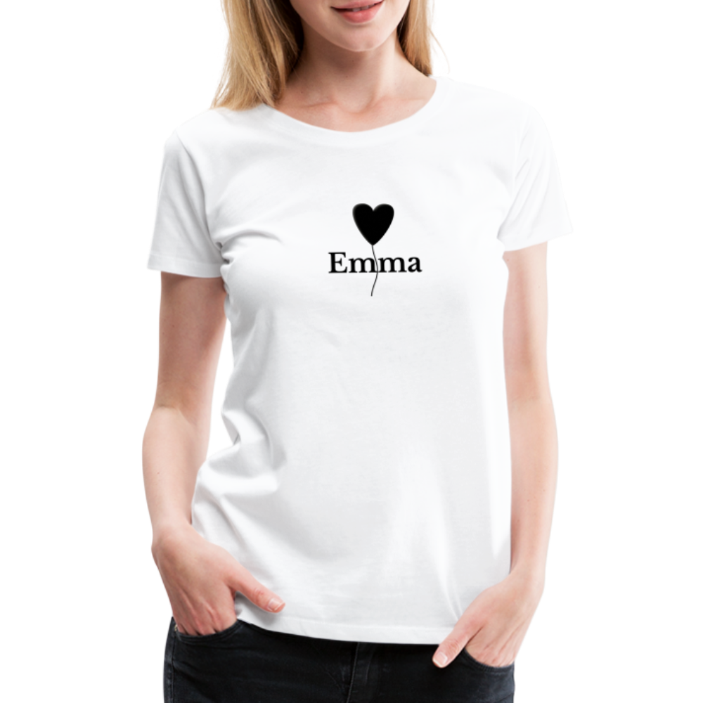 Frauen Premium T-Shirt Emma - weiß