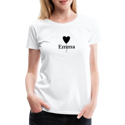 Frauen Premium T-Shirt Emma - weiß