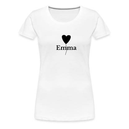 Frauen Premium T-Shirt Emma - weiß