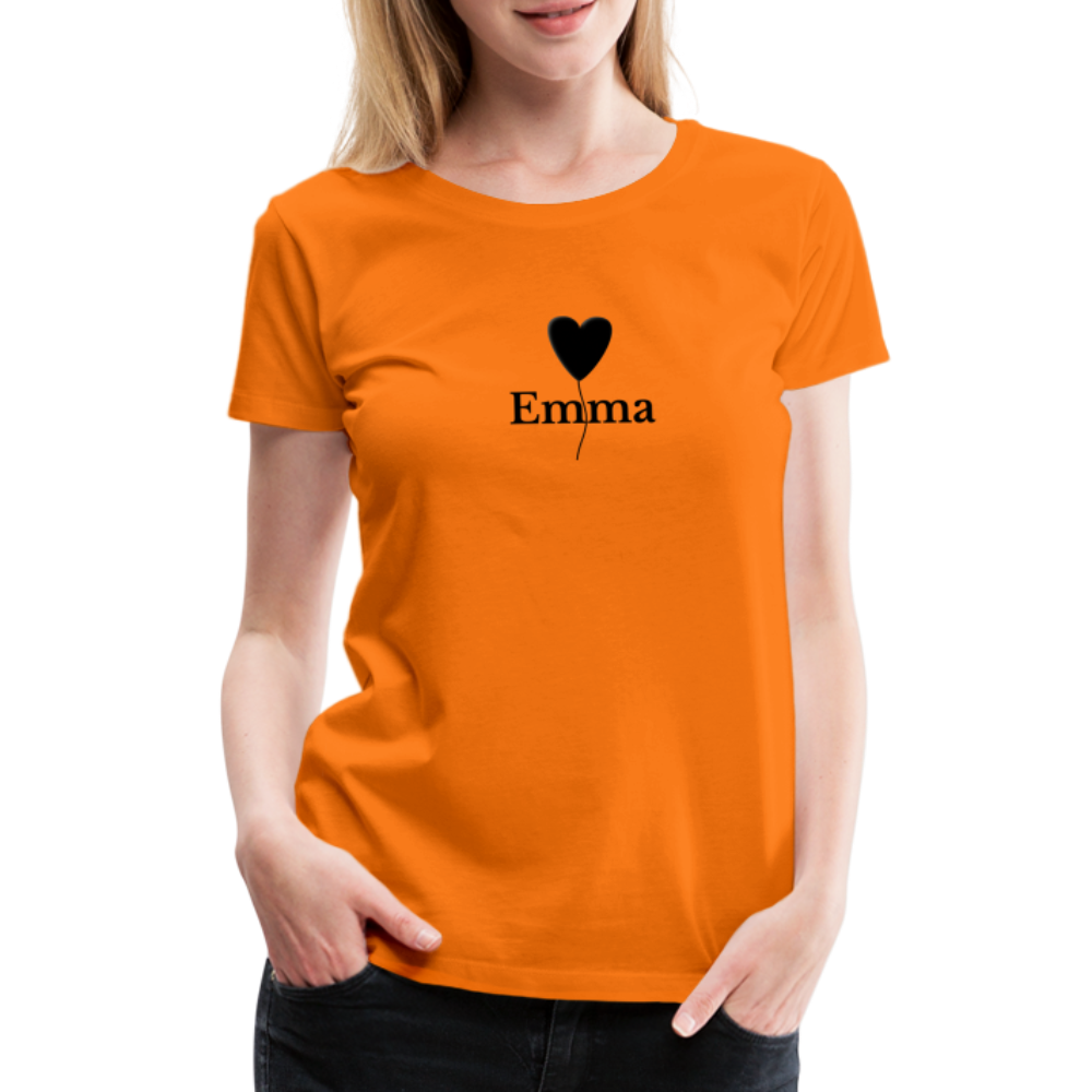 Frauen Premium T-Shirt Emma - Orange