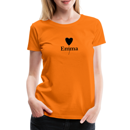 Frauen Premium T-Shirt Emma - Orange