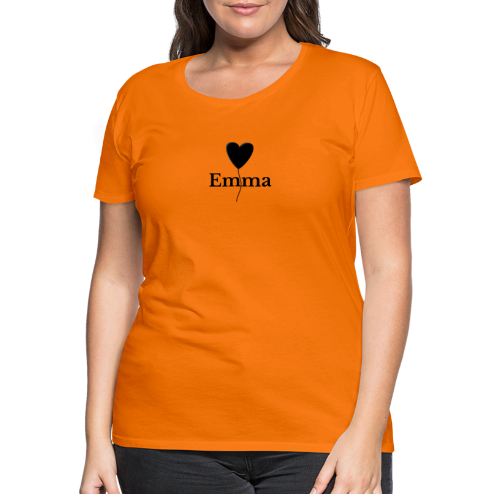 Frauen Premium T-Shirt Emma - Orange