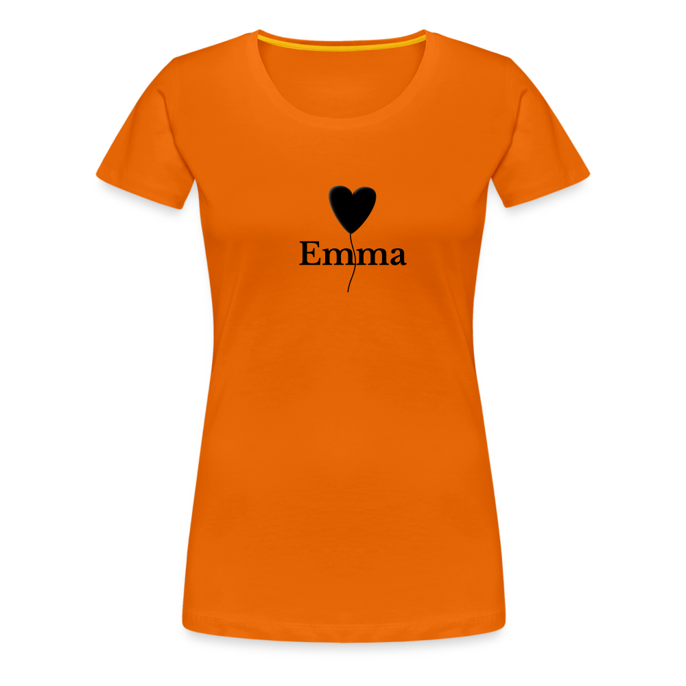 Frauen Premium T-Shirt Emma - Orange