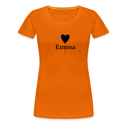 Frauen Premium T-Shirt Emma - Orange