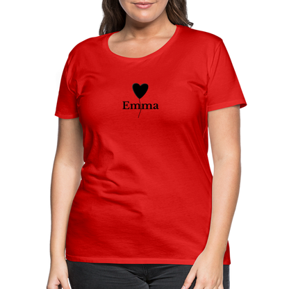 Frauen Premium T-Shirt Emma - Rot