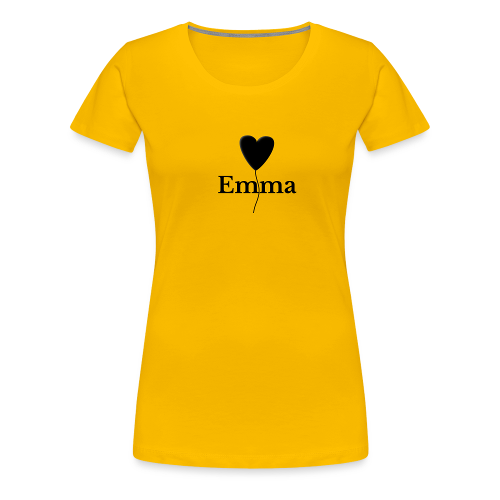 Frauen Premium T-Shirt Emma - Sonnengelb