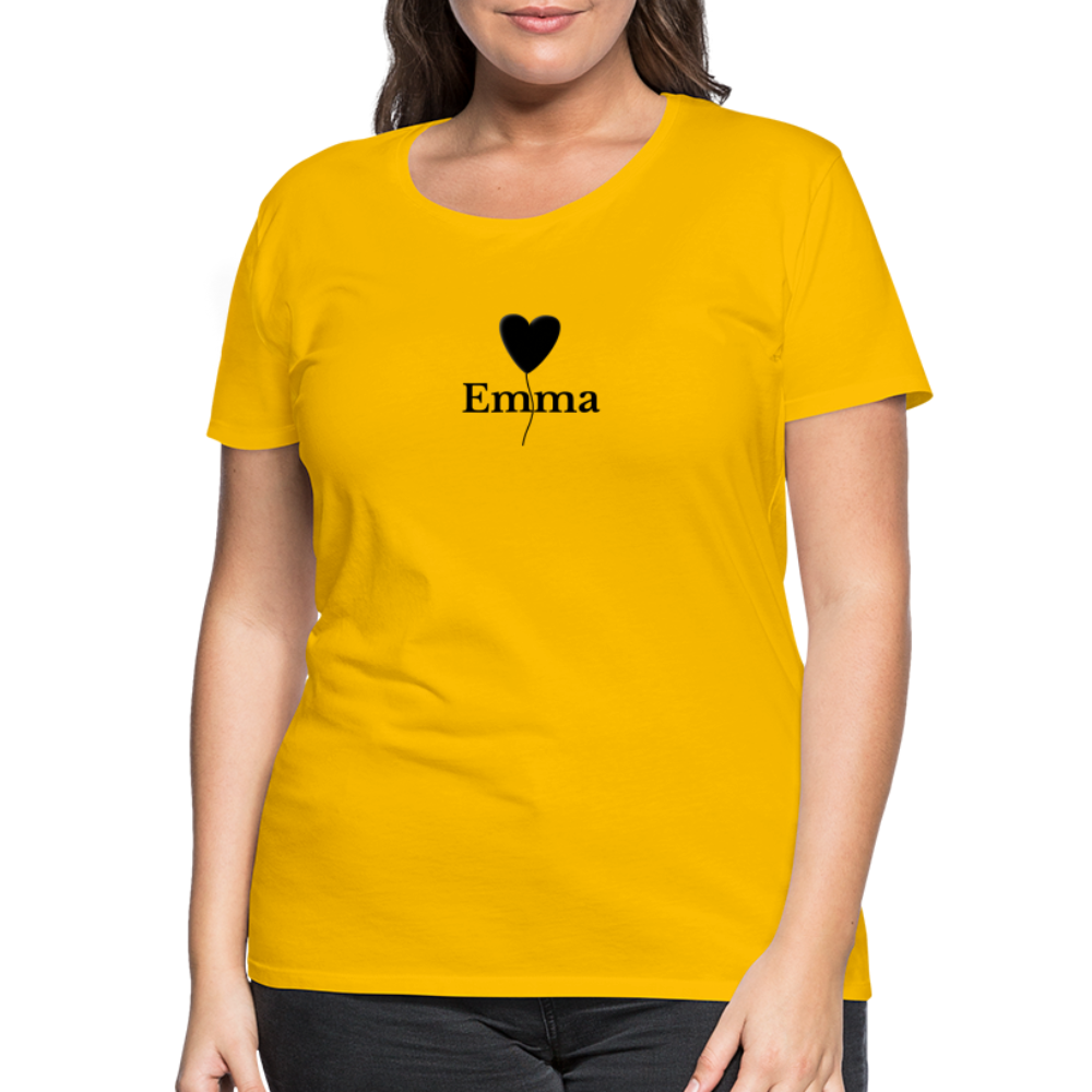 Frauen Premium T-Shirt Emma - Sonnengelb