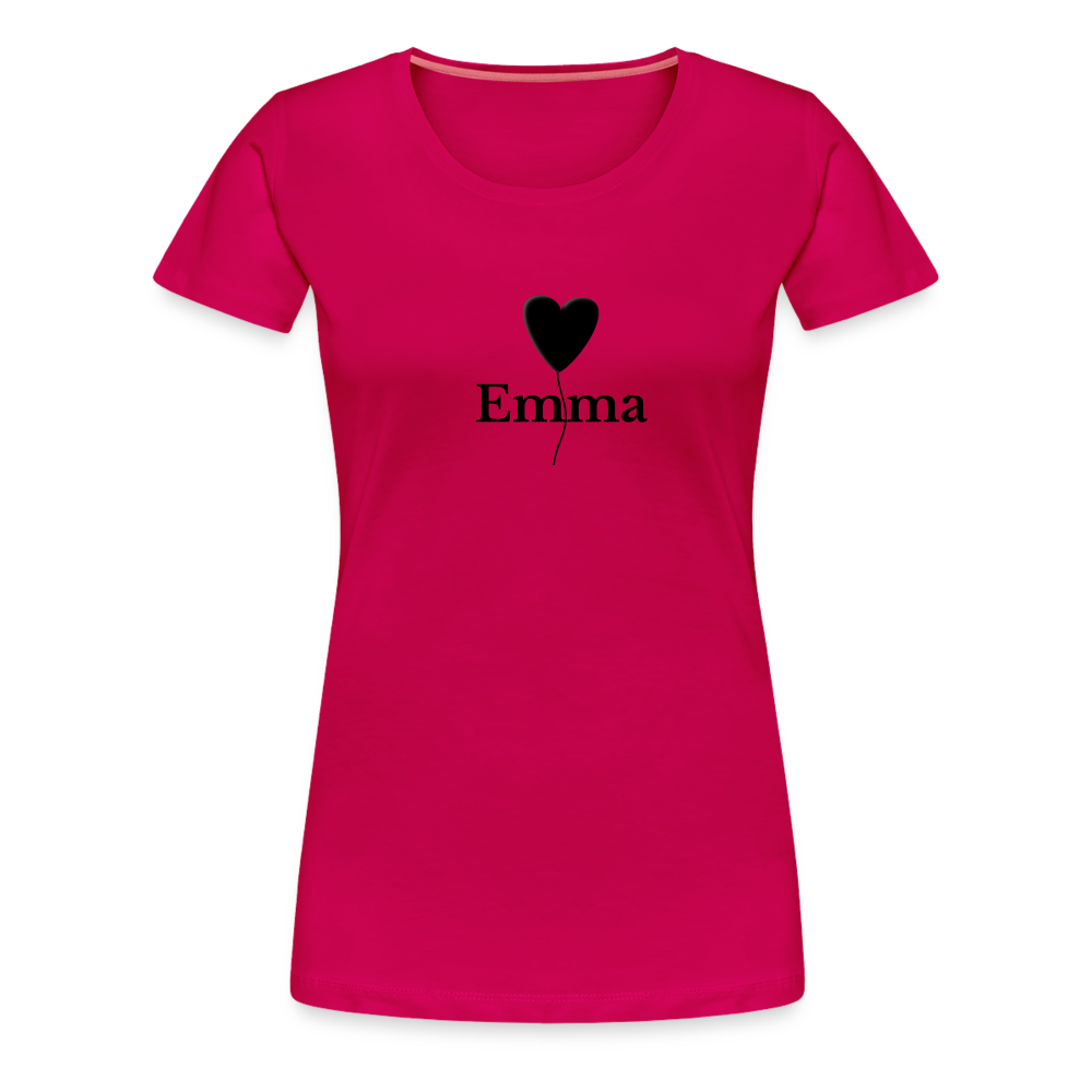 Frauen Premium T-Shirt Emma - dunkles Pink