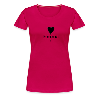 Frauen Premium T-Shirt Emma - dunkles Pink