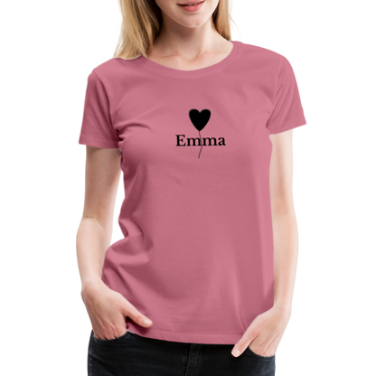 Frauen Premium T-Shirt Emma - Malve