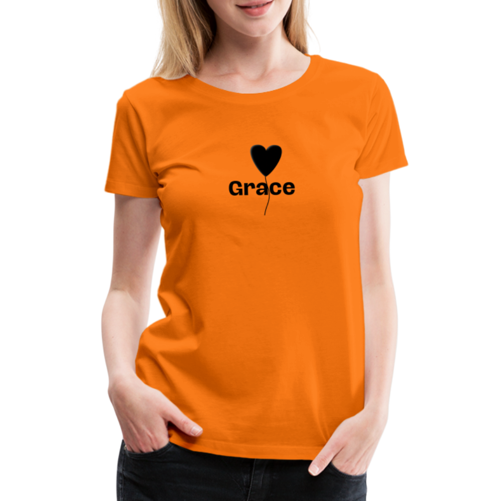 Frauen Premium T-Shirt - Orange