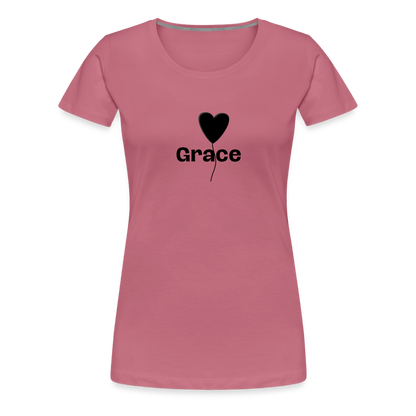 Frauen Premium T-Shirt - Malve