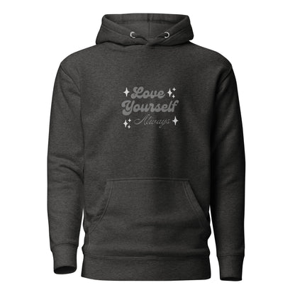 Damen Kapuzenpullover "Love yourself"