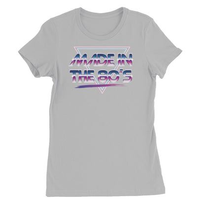 Damen Baumwoll T-Shirt "Made in the 80s"